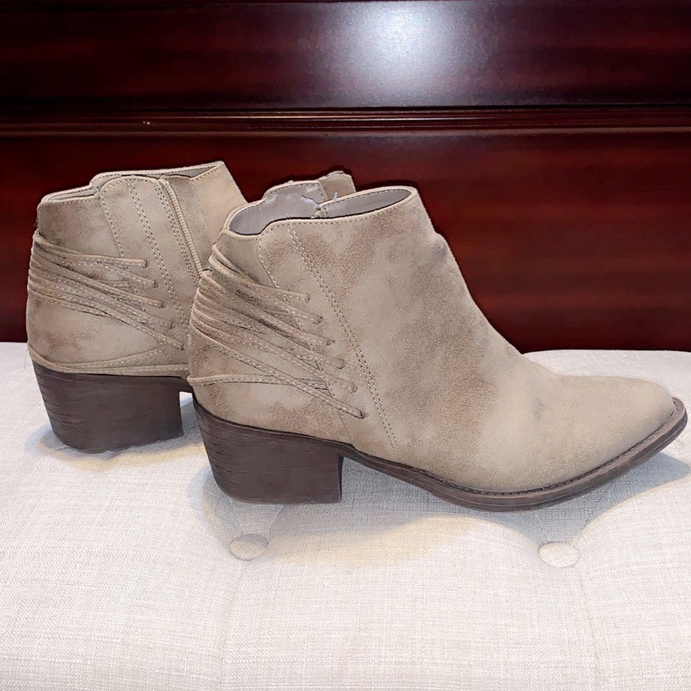 Suede Booties